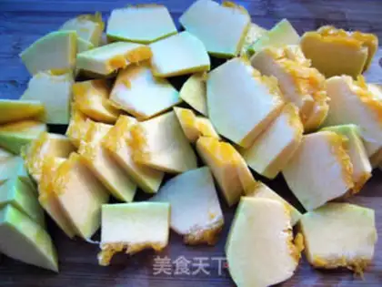 Make Pumpkin bumps step 0