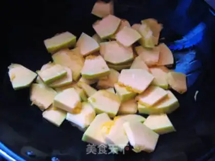 Make Pumpkin bumps step 1