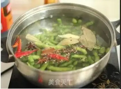 Make Salt-water beans step 2