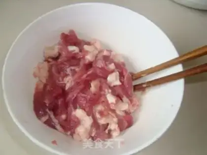 Make Mushu meat step 0