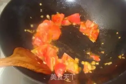 Make Tomato mashed tofu step 3