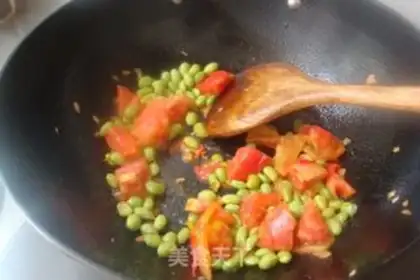 Make Tomato mashed tofu step 4