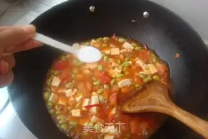 Make Tomato mashed tofu step 8