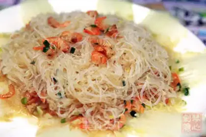 Make Garlic fan steamed cabbage step 5