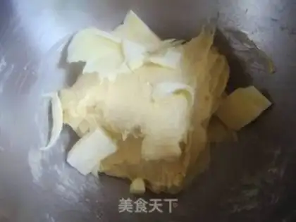 Make Sugar butter bread step 1
