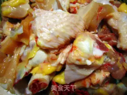 Make Cream pepper chicken step 2