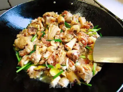 Make Cream pepper chicken step 5