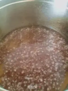 Make Homemade red bean sand mud step 2