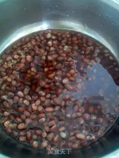 Make Homemade red bean sand mud step 4