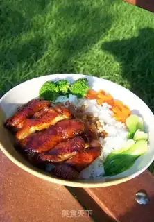 Make Take the chicken rice step 11
