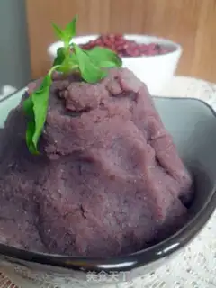 Make Homemade red bean sand mud step 9