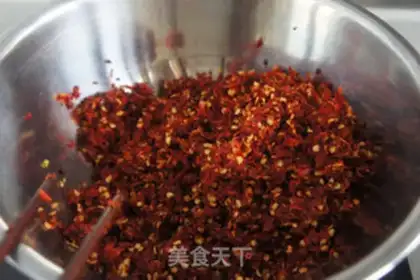 Make Homemade chili sauce step 5