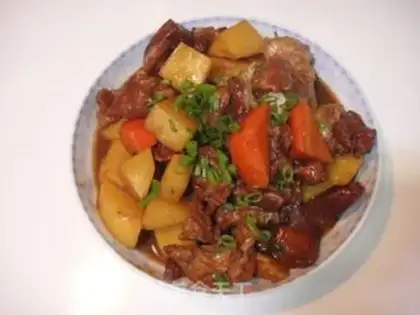 Make The lamb stewed potatoes step 5