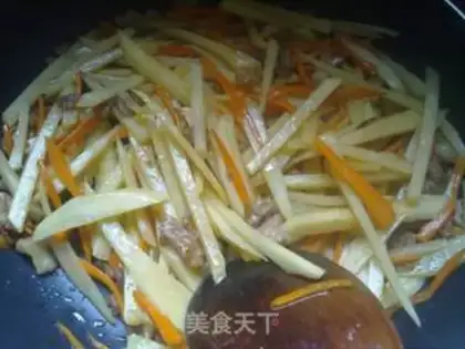 Make ♪ Fried carrot potatoes ♪ step 3