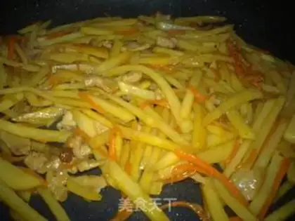 Make ♪ Fried carrot potatoes ♪ step 4