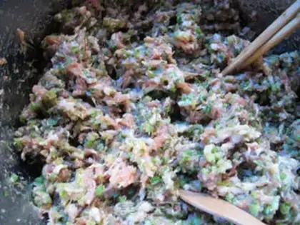 Make Celery pork and meat step 6