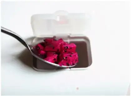 Make Flamingo ice cream step 12