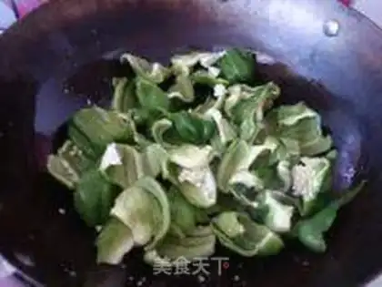 Make Mushu eggs with pepper step 3
