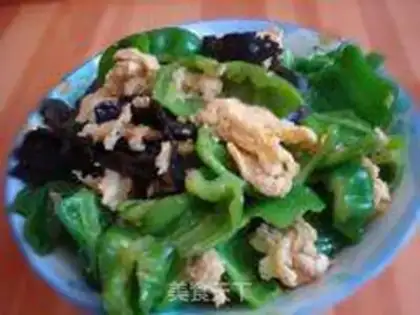 Make Mushu eggs with pepper step 6