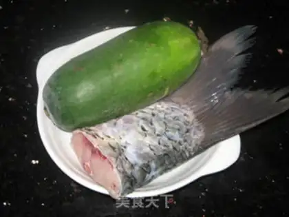 Make Fishtail melon soup step 0