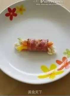 Make Bacon rolls step 4