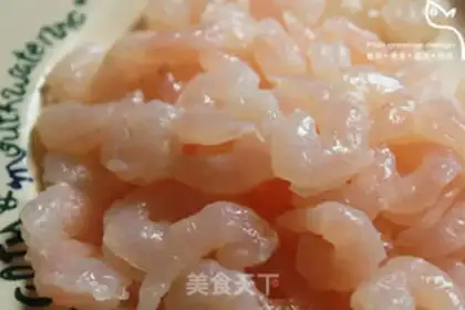 Make Nine Creek peach shrimp step 1