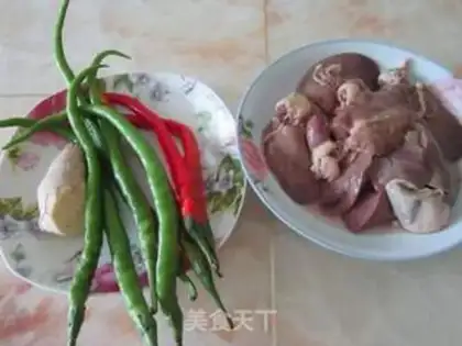 Make Pepper fried liver step 0