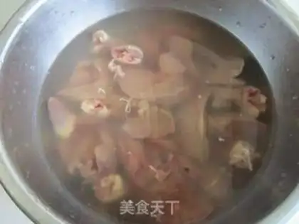Make Pepper fried liver step 2