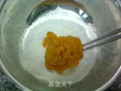 Make Pumpkin sesame hooves step 2