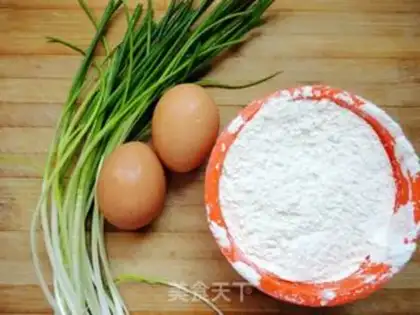 Make Onion egg pancakes step 0