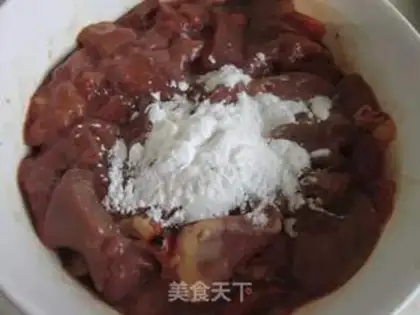 Make Pepper fried liver step 3