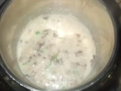 Make Crayfish congee step 8