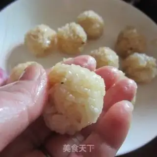 Make Rice ball step 1
