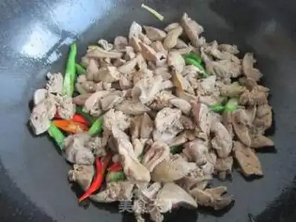 Make Pepper fried liver step 7