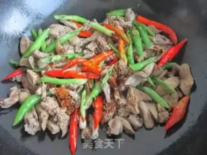 Make Pepper fried liver step 8
