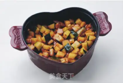 Make Pumpkin tea step 2