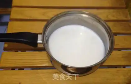 Make Almond tofu step 4
