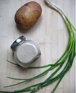 Make Onion potatoes step 0