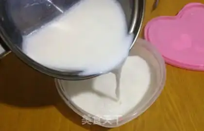 Make Almond tofu step 5
