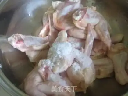 Make Chicken wings of honey juice step 1