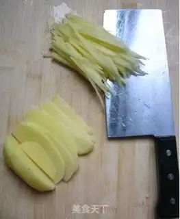 Make Onion potatoes step 1