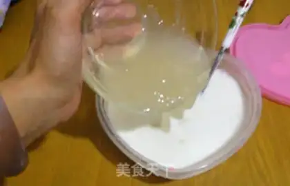 Make Almond tofu step 6