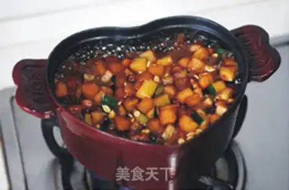 Make Pumpkin tea step 4