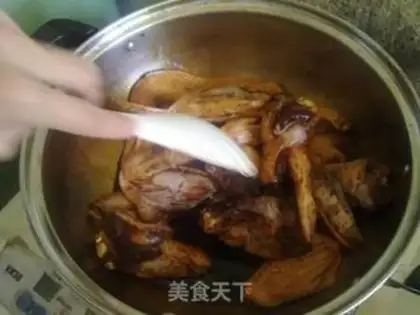 Make Chicken wings of honey juice step 4