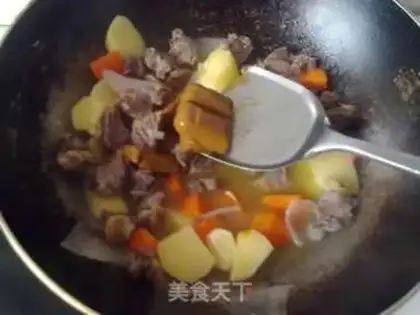 Make Curry beef step 4