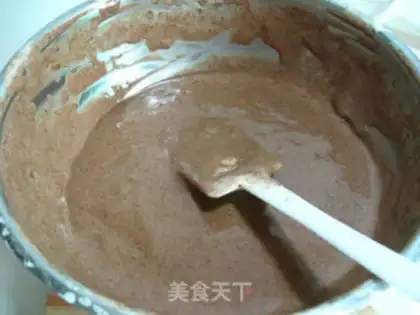 Make Cocoa sponges step 5
