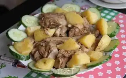 Make Chicken crotch potatoes step 11