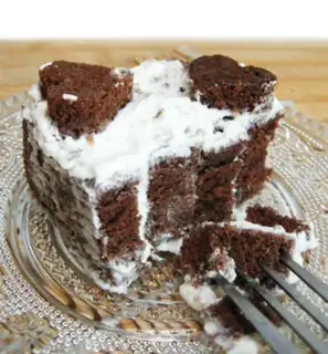 Make Cocoa sponges step 9