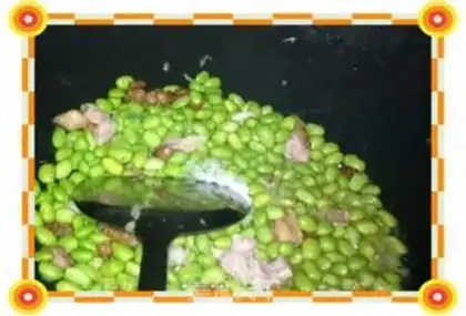 Make Meatloaf and beans step 5