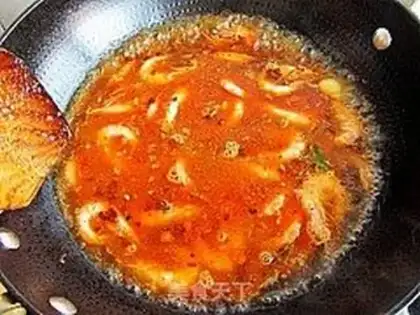 Make Spicy jump shrimp step 11